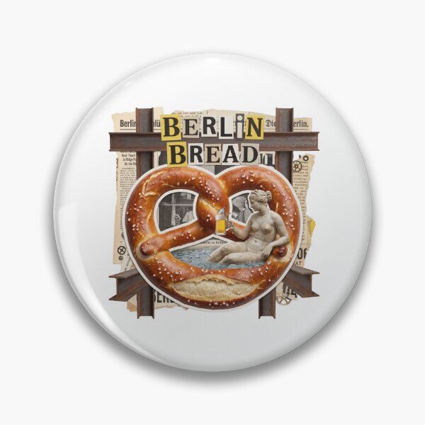 Item preview, Berlin Collage - German Food & Techno Art  designed and sold by OzzFrequency.