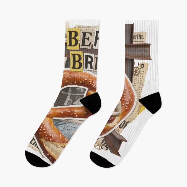 Item preview, Berlin Collage - German Food & Techno Art  designed and sold by OzzFrequency.