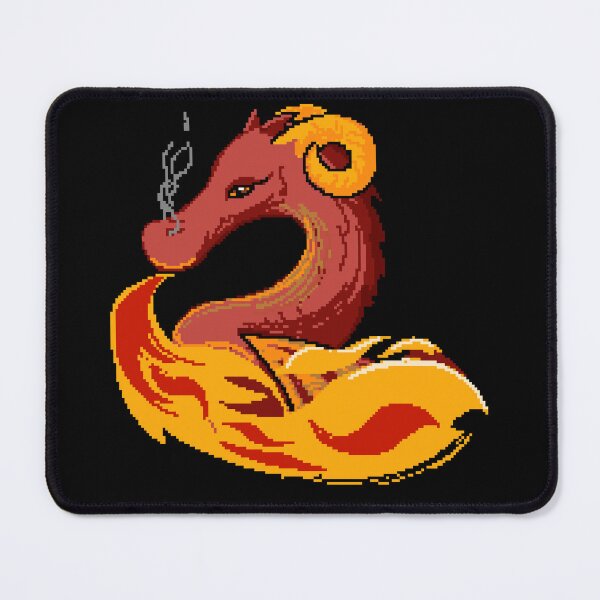 Item preview, Pixel drawing of a red dragon designed and sold by SulPixelart.