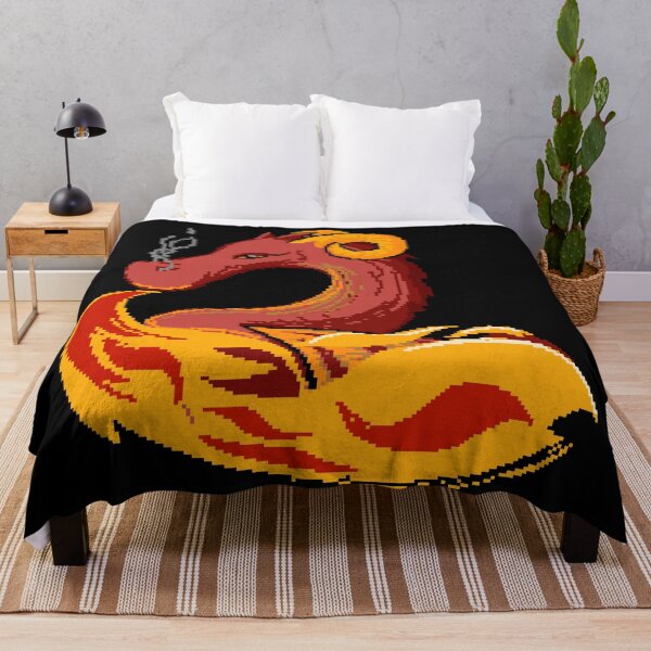 Item preview, Pixel drawing of a red dragon designed and sold by SulPixelart.