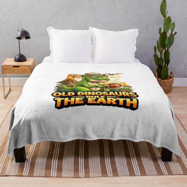 Item preview, Old Dinosaurs Rule the Earth Funny T Rex Coffee Design. designed and sold by The-T-In-Retro.