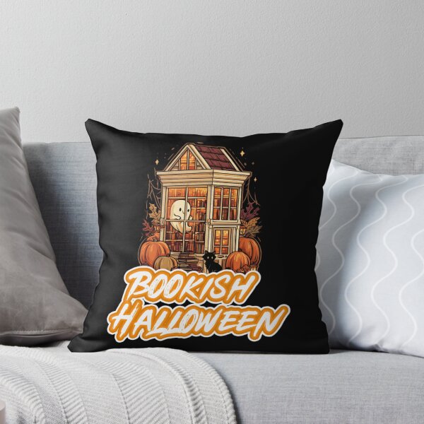 Item preview, Halloween Bookish Cozy Autumn Funny Ghosts Books Collection designed and sold by DarkRelicStudio.