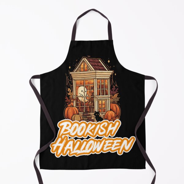 Item preview, Halloween Bookish Cozy Autumn Funny Ghosts Books Collection designed and sold by DarkRelicStudio.