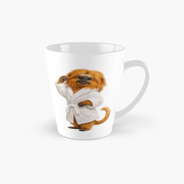Item preview, Relaxing Bathrobe Golden Lion Tamarin designed and sold by Sillytoe.