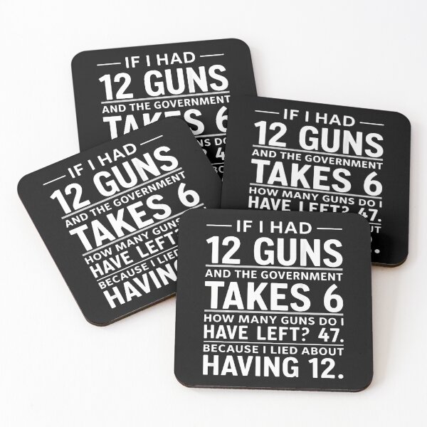 Item preview, If I Had 12 Guns And The Government Math Second Amendment designed and sold by Fereskabilon.