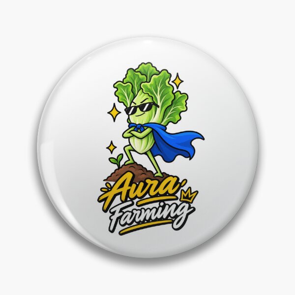 Item preview, Aura Farming Funny Lettuce Superhero Meme Gamer Gen Z Humor designed and sold by RaulWeirdAndFun.