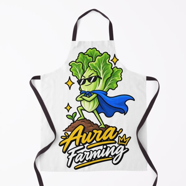 Item preview, Aura Farming Funny Lettuce Superhero Meme Gamer Gen Z Humor designed and sold by RaulWeirdAndFun.