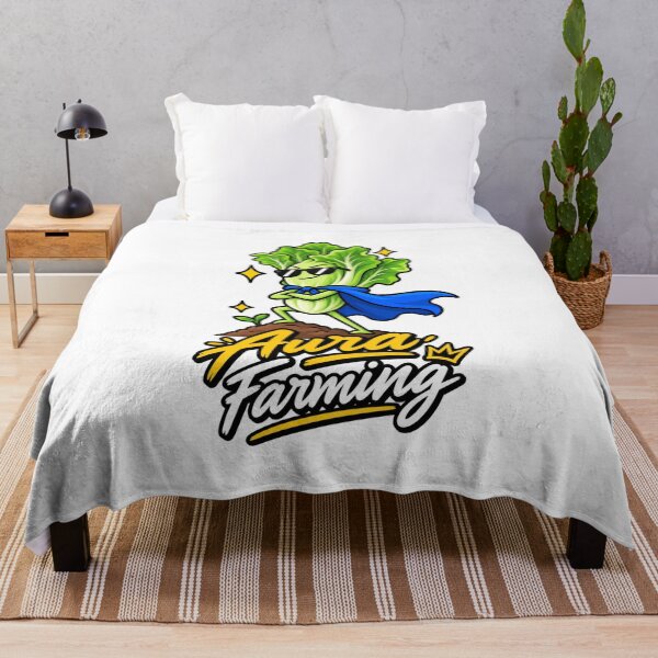 Item preview, Aura Farming Funny Lettuce Superhero Meme Gamer Gen Z Humor designed and sold by RaulWeirdAndFun.