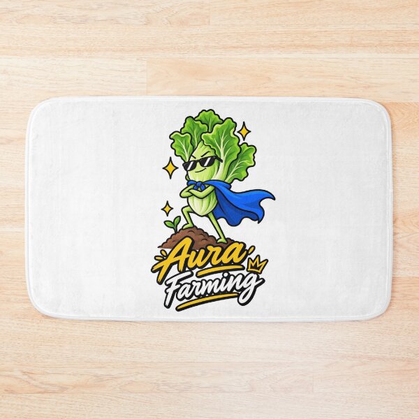 Item preview, Aura Farming Funny Lettuce Superhero Meme Gamer Gen Z Humor designed and sold by RaulWeirdAndFun.