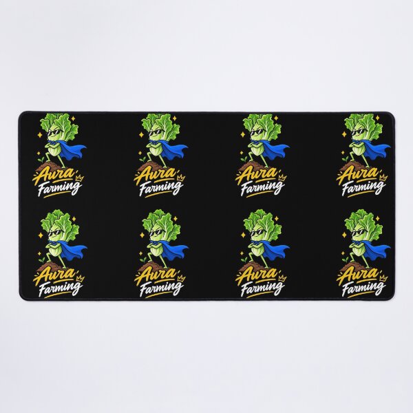 Item preview, Aura Farming Funny Lettuce Superhero Meme Gamer Gen Z Humor designed and sold by RaulWeirdAndFun.