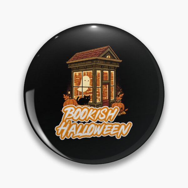 Item preview, Halloween Bookish Cozy Autumn Funny Ghosts Books Collection designed and sold by DarkRelicStudio.