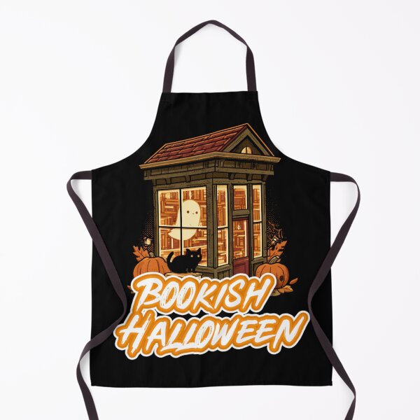 Item preview, Halloween Bookish Cozy Autumn Funny Ghosts Books Collection designed and sold by DarkRelicStudio.