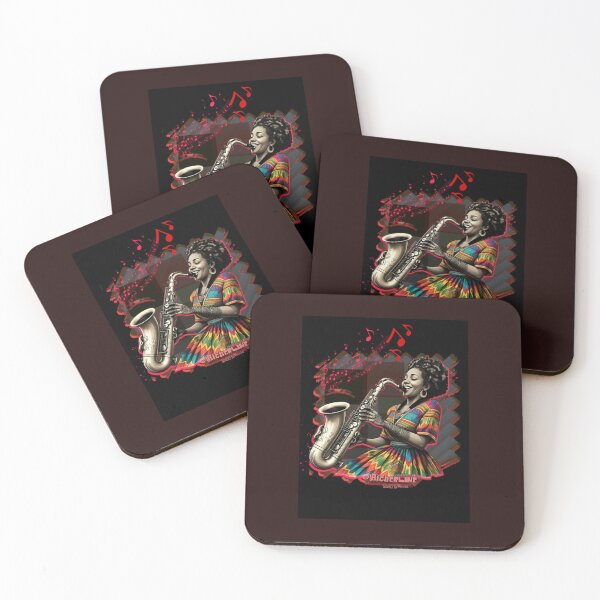 Item preview, Madame Soleil - Sax & Soul Lady | Jazz Queen ™️ designed and sold by Creations by Richerline of IARTDWORLD™.