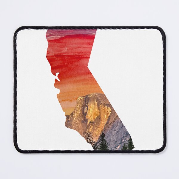 Item preview, Half Dome Photo with a Water Color Sunset designed and sold by Joe Gremillion Art.
