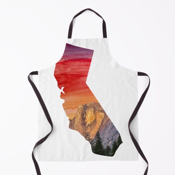 Item preview, Half Dome Photo with a Water Color Sunset designed and sold by Joe Gremillion Art.