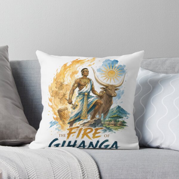 Artikelvorschau, Ruanda König Gihanga Ankole Rind Feuer Design entworfen und verkauft von VoidAnimeStudio.