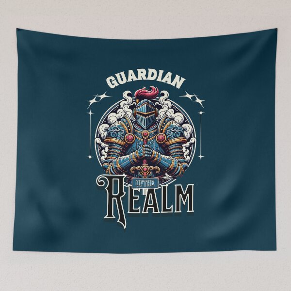 Item preview, Guardian of the Realm Medieval Fantasy Knight designed and sold by Sachie's Studio.