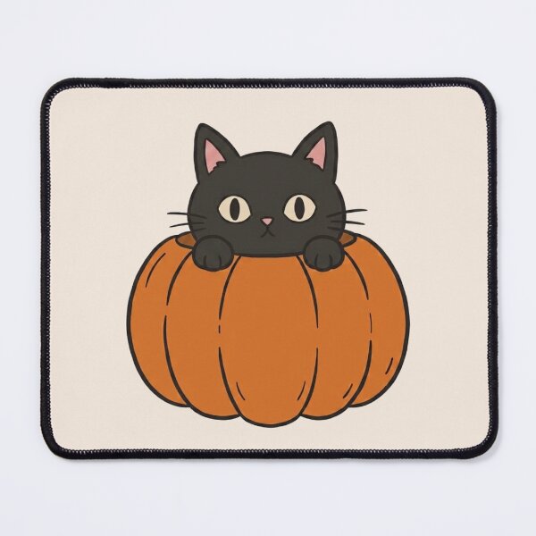 Item preview, Cute Black Cat in Pumpkin designed and sold by wingoo22.