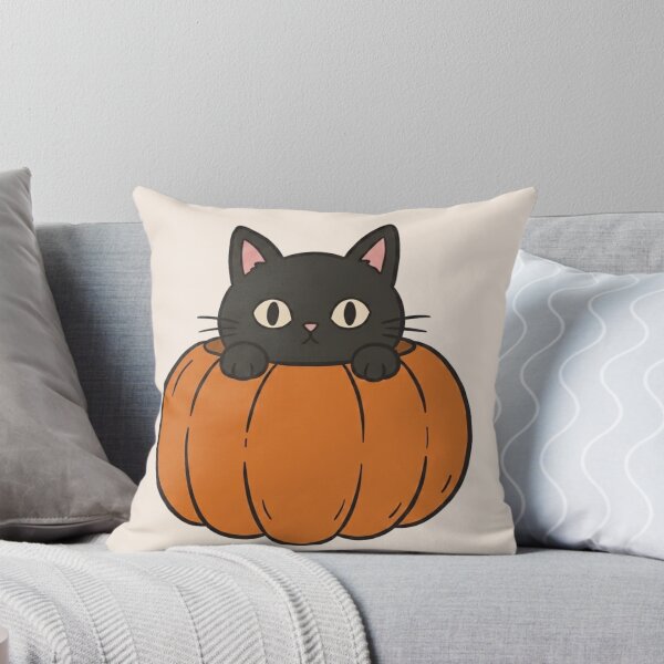 Item preview, Cute Black Cat in Pumpkin  designed and sold by wingoo22.