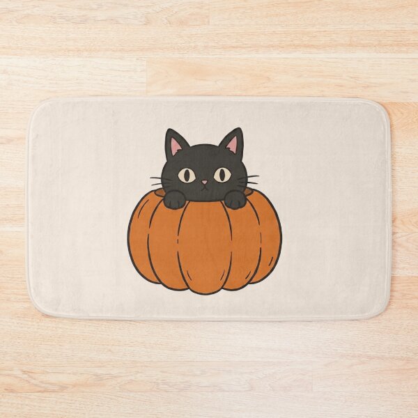 Item preview, Cute Black Cat in Pumpkin  designed and sold by wingoo22.
