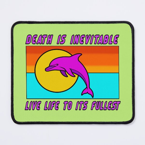 Item preview, Existential Dolphin Quote designed and sold by GothicBohemian.