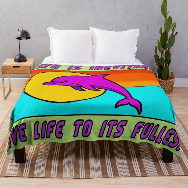 Item preview, Existential Dolphin Quote designed and sold by GothicBohemian.