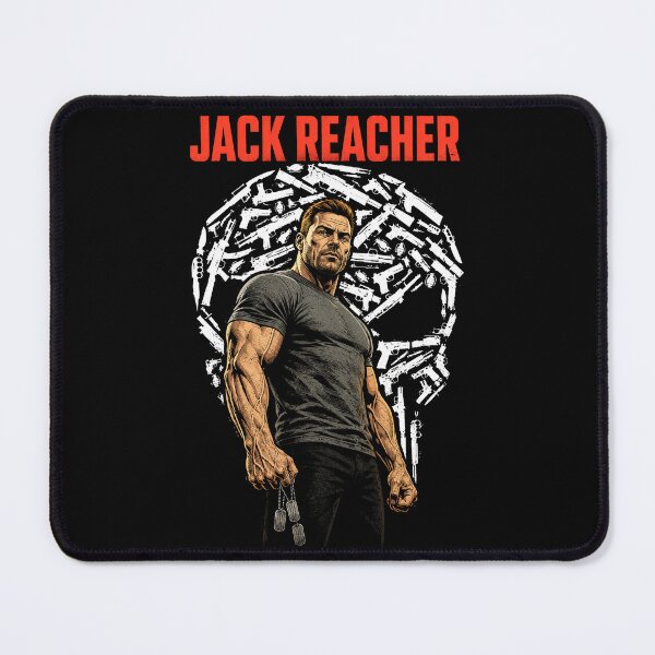 Item preview, jack reacher skull designed and sold by Rick Simplão.