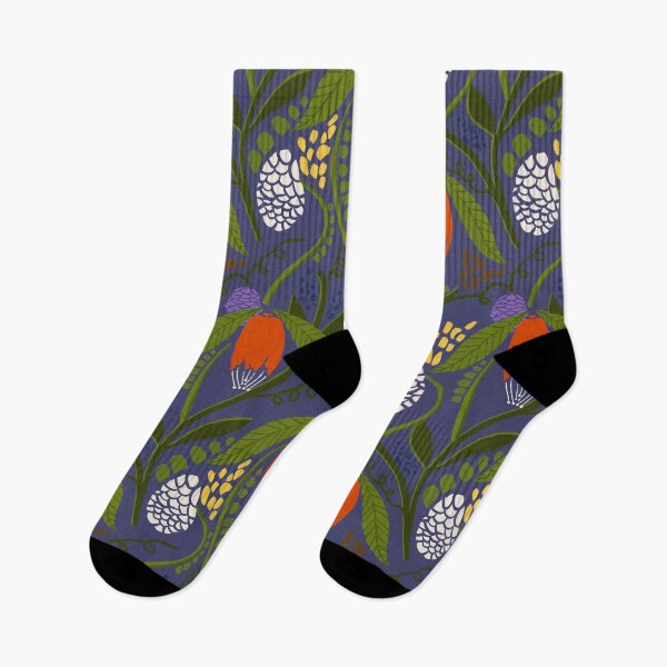 Item preview, Creeping Vine Blue designed and sold by ReganMcDonell.