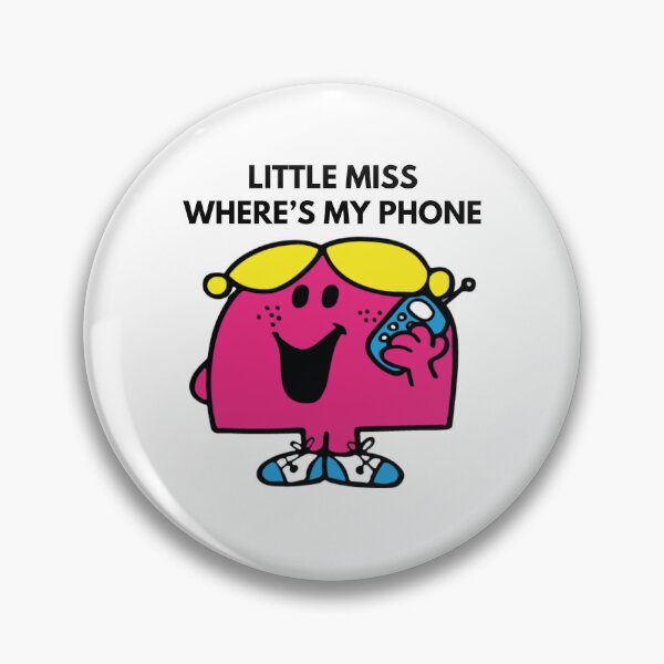 Item preview, Little Miss Where’s My Phone designed and sold by Comfy Creations.