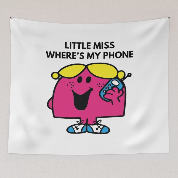 Item preview, Little Miss Where’s My Phone designed and sold by Comfy Creations.