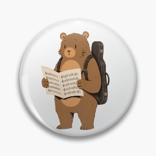 Item preview, Bear designed and sold by elizmusicmaker.