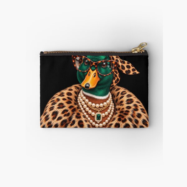 Item preview, Boujee Mallard Duck Leopard Glam Jewelry Preppy Wildlife designed and sold by VGAfanatic.