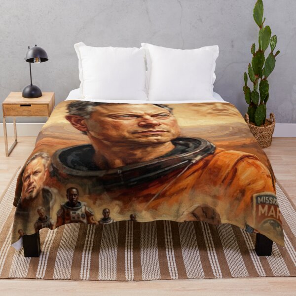 Item preview, Mission to Mars Sci-Fi Fine Art Tribute designed and sold by Art's Diner.
