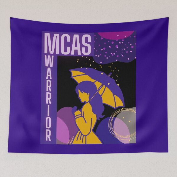 Item preview, MCAS Warrior Mast Cell Activation Syndrome Awareness designed and sold by pulse_retail.