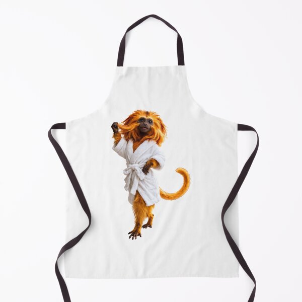 Item preview, Plush Bathrobe Golden Lion Tamarin designed and sold by Sillytoe.