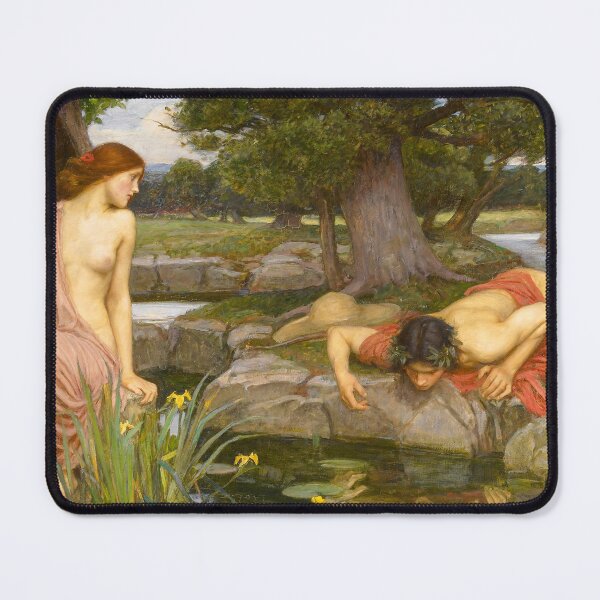 Item preview, Copy of Echo and Narcissus, John William Waterhouse, 1903 designed and sold by The Gaping Maw.