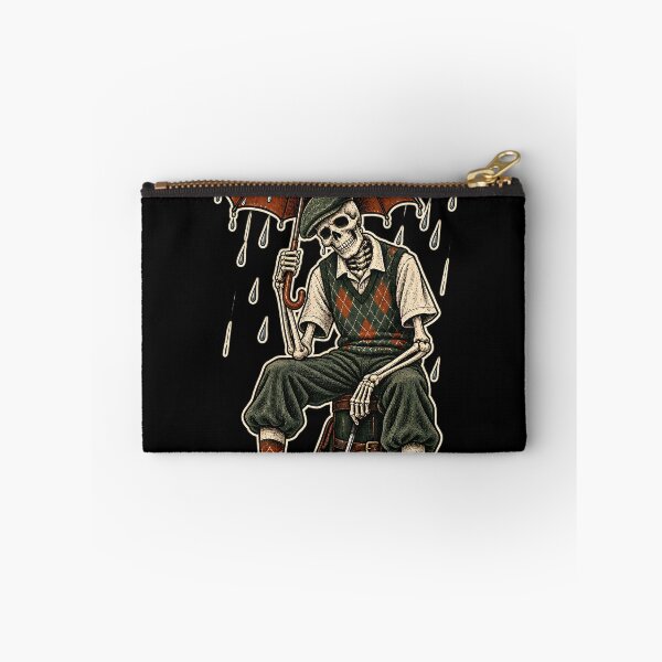 Item preview, No Golf Today – Funny Skeleton Golfer in the Rain designed and sold by Ajdaprint.