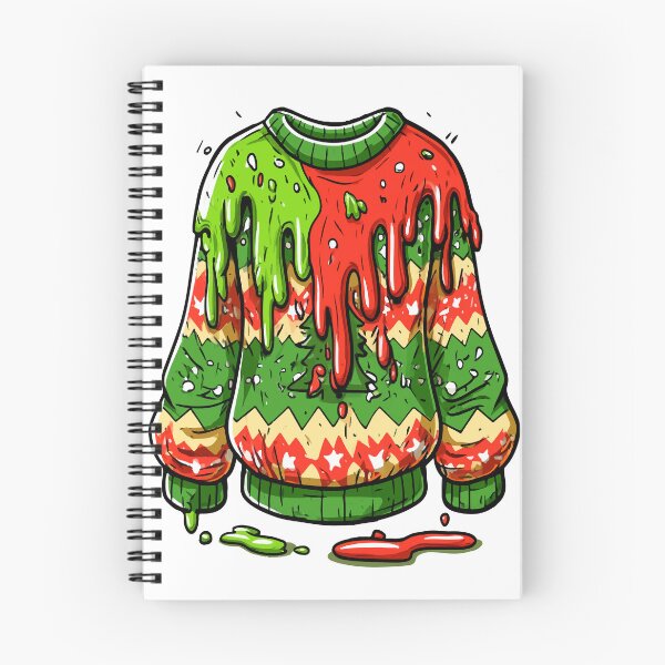 Item preview, Slime Time Christmas Sweater Design designed and sold by RichardRags.