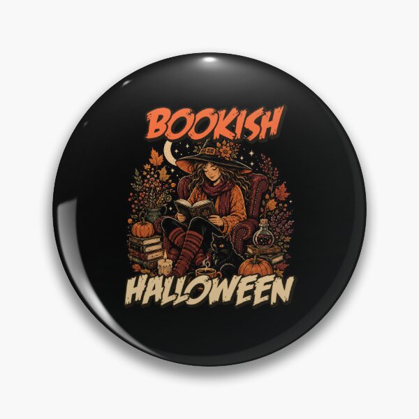 Item preview, Halloween Bookish Cozy Autumn Funny Ghosts Books Collection designed and sold by DarkRelicStudio.