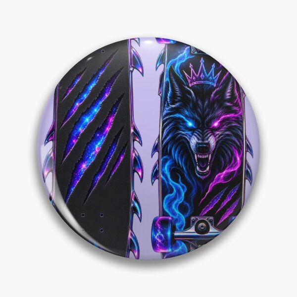 Item preview, Skateboard wolf designed and sold by Altrixa.