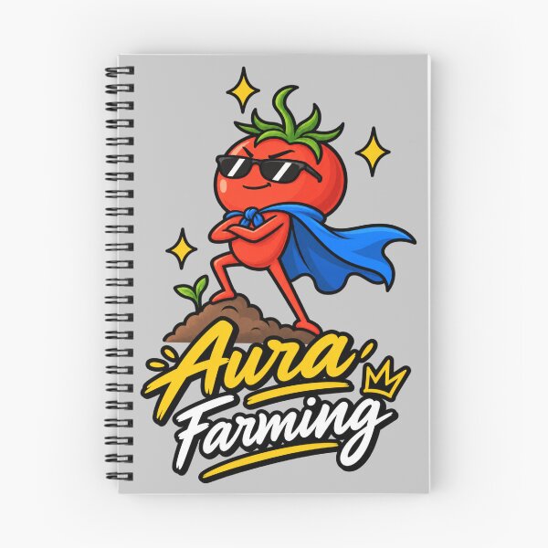 Item preview, Aura Farming Funny Tomato Superhero Meme Gamer Gen Z Humor designed and sold by RaulWeirdAndFun.