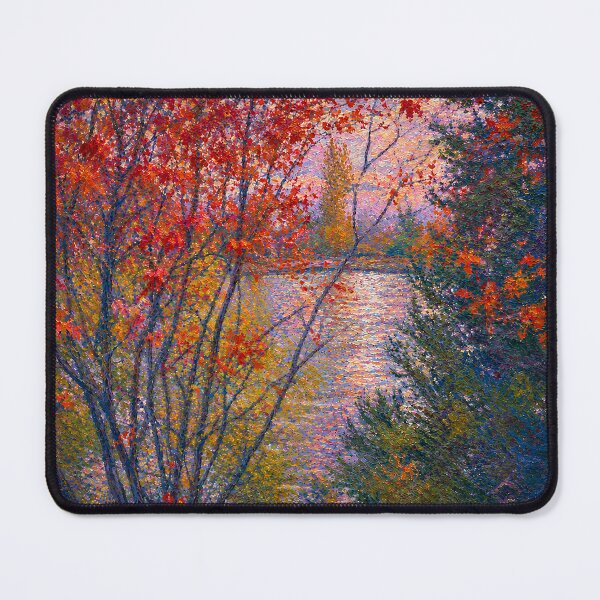Item preview, Pond Through Spring Trees designed and sold by RiverDeeDesigns.