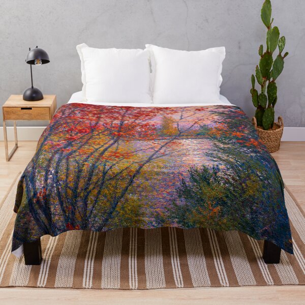 Item preview, Pond Through Spring Trees designed and sold by RiverDeeDesigns.