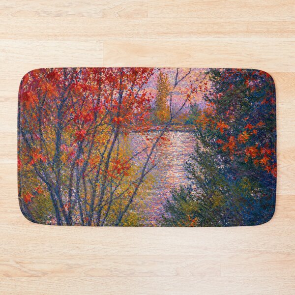 Item preview, Pond Through Spring Trees designed and sold by RiverDeeDesigns.