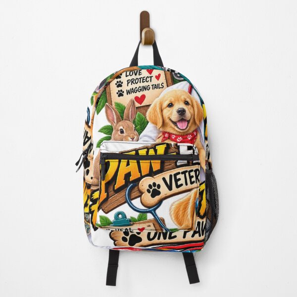 Item preview, Paw-Fessional Veterinarian Dog – Funny Vet Dog Gift designed and sold by TeeVibeHaus.