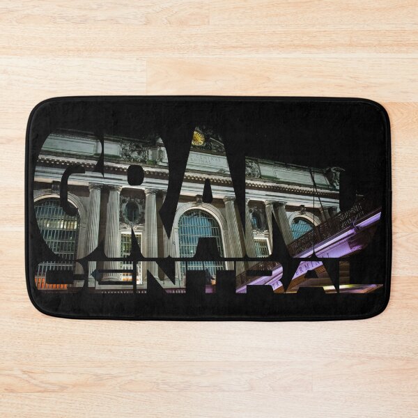 Item preview, Grand Central Terminal Night Photography - NYC Streetwear Typography Art designed and sold by Jensen Designed.
