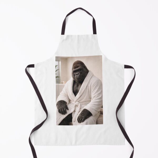 Item preview, Cozy Bathrobe Gorilla designed and sold by Sillytoe.