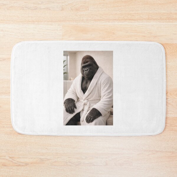 Item preview, Cozy Bathrobe Gorilla designed and sold by Sillytoe.