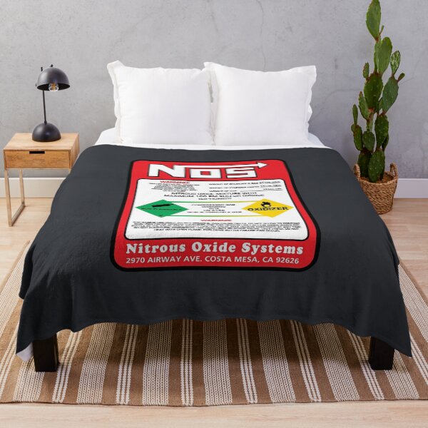 Item preview, Vintage NOS Nitrous Oxide Systems Warning Label Sticker | Retro Drag Racing Decal | Classic Racing Garage Art designed and sold by collectees1.