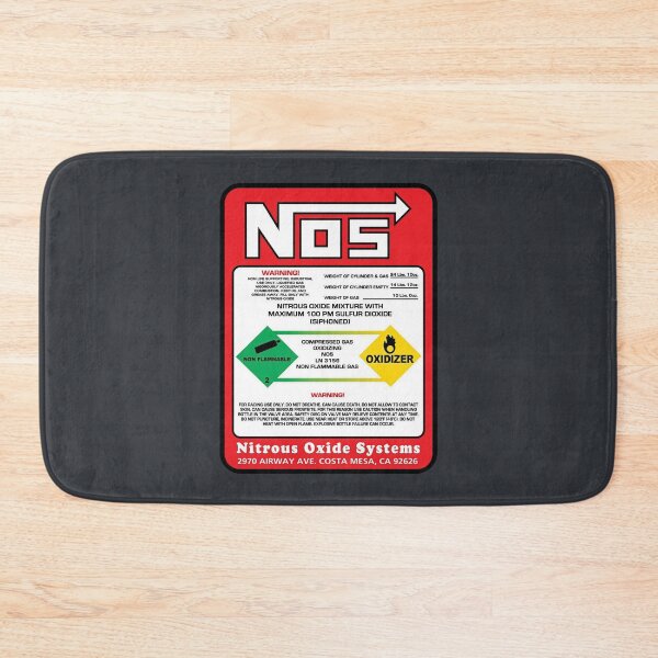 Item preview, Vintage NOS Nitrous Oxide Systems Warning Label Sticker | Retro Drag Racing Decal | Classic Racing Garage Art designed and sold by collectees1.
